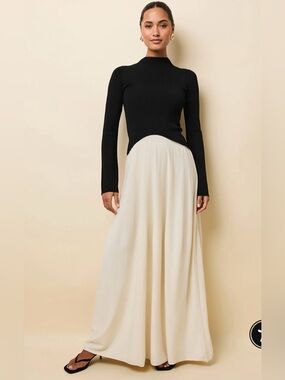 Solid & striped Soglio Maxi Dress